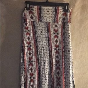 Rue 21 side slit maxi skirt